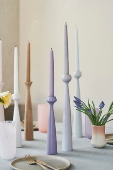 applicata Lily candleholder, lavender