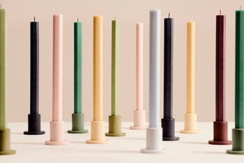 HAY Hexagon candle, 4 pcs, dark, decoration image