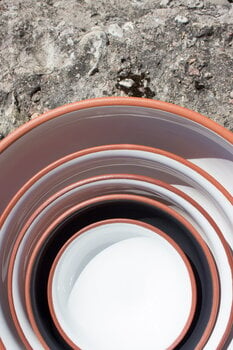 Vaidava Ceramics Earth kulho 1 L, valkoinen