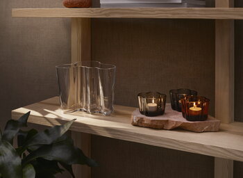 Iittala Aalto tealight candleholder 60 mm, linen