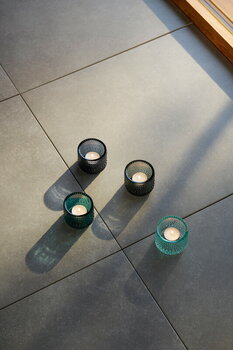 Iittala Kastehelmi tealight candleholder 64 mm, turquoise