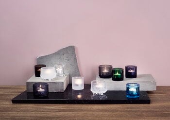 Iittala Kivi tealight candleholder, matt frosted