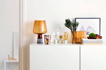 Iittala Lampe de table Leimu 38 cm, cuivre