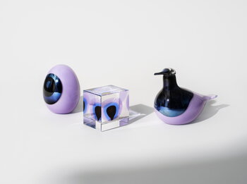 Iittala Birds by Toikka Annual egg 2025, Oriol light lilac, decoration image