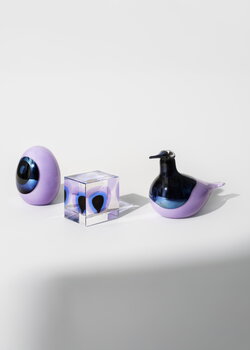 Iittala Birds by Toikka Annual egg 2025, Oriol light lilac, decoration image