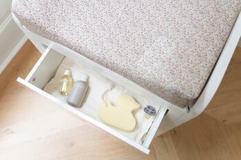 Nofred Form changing table, white, decoration image