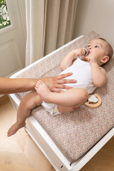 Nofred Form changing table, white, decoration image