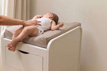 Nofred Form changing table, white, decoration image