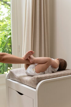 Nofred Form changing table, white, decoration image