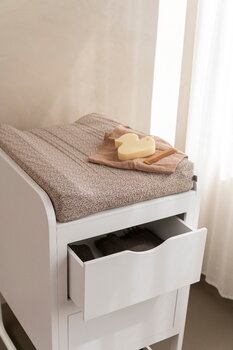 Nofred Form changing table, white, decoration image