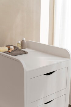 Nofred Form changing table, white, decoration image