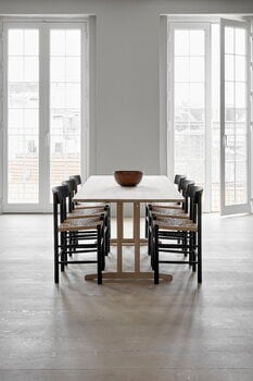 Fredericia C18 table, 220 x 90 cm, soaped oak