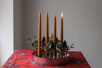 Klong Jubel Advent candleholder/vase, stainless steel, decoration image