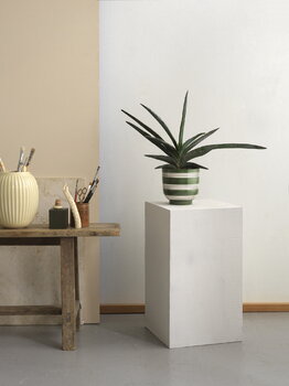 Kähler Vaso da fiori Omaggio Nuovo, 15 cm, verde