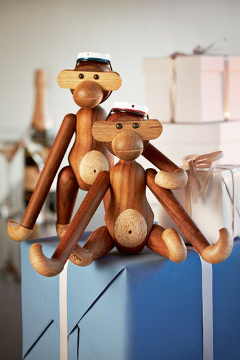 Kay Bojesen Scimmia di legno, piccola, teak