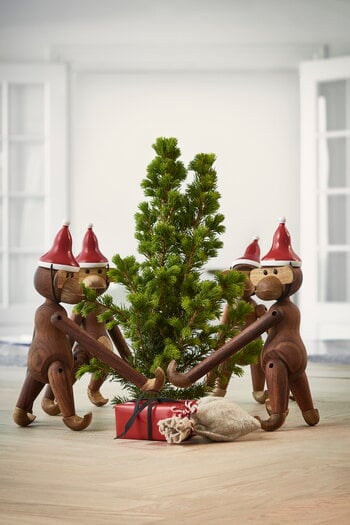 Kay Bojesen Weihnachtsmannmütze für Wooden Monkey, klein