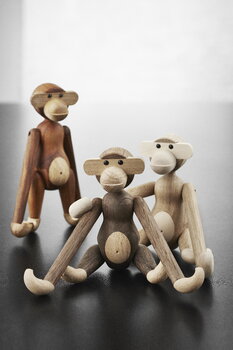 Wooden Monkey, small, oak - maple