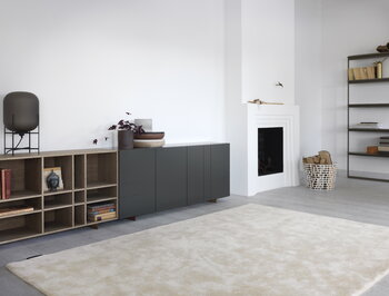 Asplund Mobile contenitore Kilt, 137 cm, storm grey - rovere affumicato