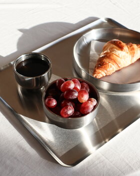 Nichba Food bowl, medium, 15 cm, stainless steel, decoration image