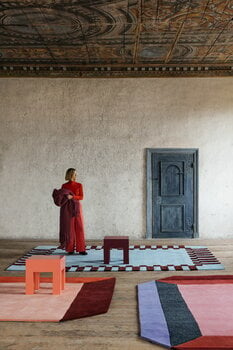 LAYERED Teklan Box rug, corals