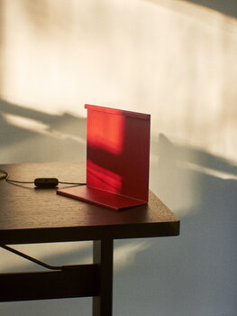 HAY LBM table lamp, tomato red