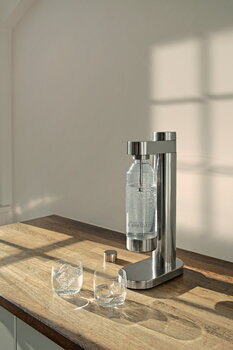 Stelton Bottiglia gasatore Brus, 1,15 L, acciaio, immagine decorativa