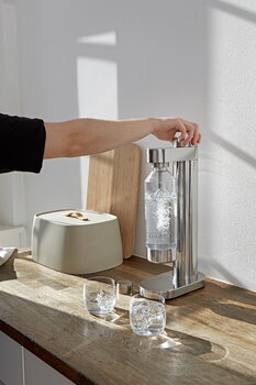 Stelton Brus carbonating bottle, 1,15 L, steel