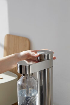 Stelton Bouteille de gazéification Brus, 1,15 L, acier