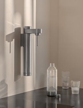 Stelton Brus carbonator, wall mount, steel, decoration image