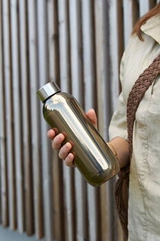 Stelton Keep Cool water bottle, 0,6 L, dark gold