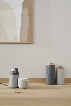Stelton Emma coffee grinder, grey