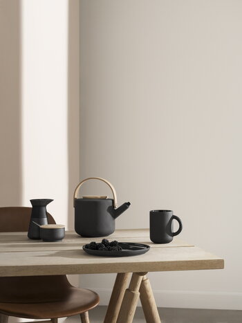 Stelton Theo teapot, black