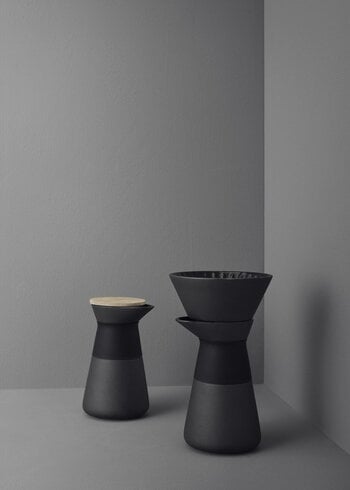 Stelton Bricco per il latte Theo, nero