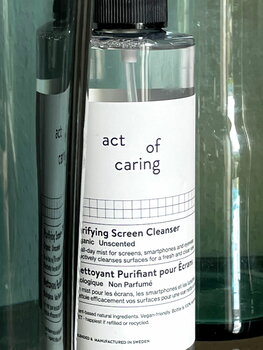 Act of Caring Purifying Screen Cleanser näytönpuhdistusaine, 200 ml