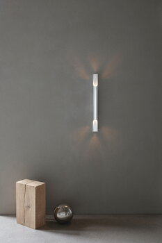 LYFA Pan wall lamp, 50 mm, aluminium