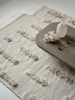 Sera Helsinki Laine rug woven, off white