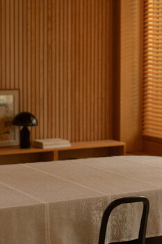 Lapuan Kankurit Venla linen tablecloth, melange linen - white, decoration image