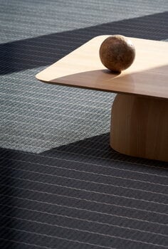 Woodnotes Line rug, graphite - stone