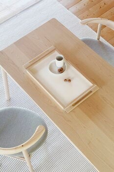 Nikari Alvar tray, birch-white laminate