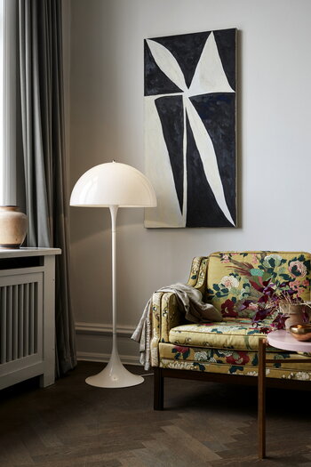 Louis Poulsen Panthella floor lamp, opal