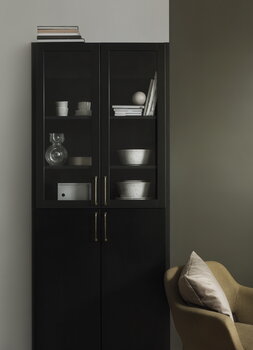 Lundia Moments cabinet, high, black