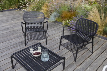 Petite Friture Week-end lounge chair, black