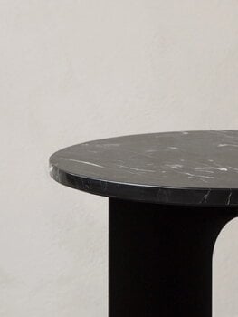 Audo Copenhagen Marble top for Androgyne table, 65 cm, black