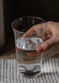 Audo Copenhagen Strandgade drinking glass, 2 pcs, 14 cm, clear glass