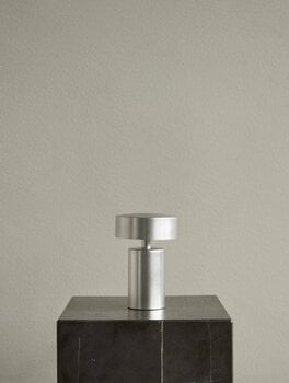 Audo Copenhagen Column Portable table lamp, aluminium