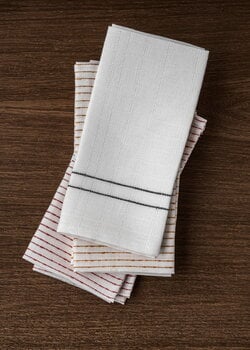 Audo Copenhagen Byasa linen napkin, 45 x 45 cm, ochre