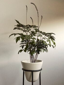 Audo Copenhagen Daiza planter, 65 x 25 cm, ivory