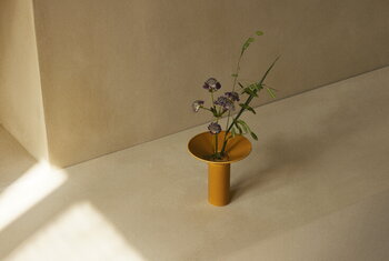 Audo Copenhagen Hana vase, 14,5 cm, ochre