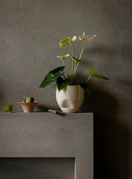 Audo Copenhagen Hydrous planter, 12 cm, ashen