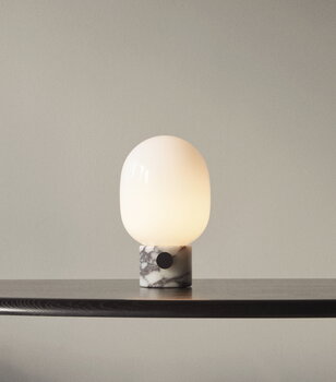 Audo Copenhagen JWDA table lamp, Calacatta Viola marble